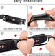 Ремешок Миланская Петля для Mi Band 7 красный из нержавеющей стали для стильного ношения и защиты устройства - изображение 3