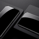 Защитное стекло Tempered 5D для iPhone 12 и 12 Pro черное прочная защита экрана от ударов и царапин - изображение 7