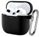 Чехол силиконовый для наушников AirPods 3 черный защитный аксессуар для хранения и использования - изображение 3