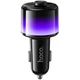 АЗУ FM модулятор Hoco E166 Path PD42W QC3.0 1USB-A 1Type-C чорний 85x38x38 мм пластик - зображення 5