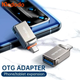 Адаптер McDodo OTG USB-A 3.0 Type-C для смартфонів і планшетів швидке передавання даних до 400 МБс - зображення 9