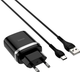 Мережевий зарядний пристрій Hoco C12Q Smart QC3.0 для смартфонів і планшетів зі швидким заряджанням 18 Вт USB Type-C - зображення 10