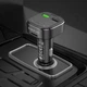 АЗУ FM модулятор Borofone BC43 Flash 18W QC3.0 2USB-A черный - изображение 8