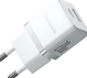 Мережевий зарядний пристрій Baseus Palm Fast Charger 20 W для смартфонів і планшетів із двома портами USB Type-C і USB-A - зображення 2
