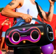 Портативная Bluetooth колонка Hopestar Party 168 черная для вечеринок и активного отдыха с мощным звуком 400 Вт RGB подсветкой - изображение 2