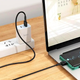 Кабель Hoco X83 Micro USB для зарядки и передачи данных черный 1 метр 2.4 А гибкий и прочный - изображение 3