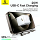 ЗЗП Baseus Palm зарядний пристрій 20 W USB Type-C для швидкого заряджання смартфонів і планшетів - зображення 7