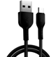 Кабель Hoco X20 Flash Micro USB для зарядки и синхронизации устройств с поддержкой 2 ампер длина 1 метр черный - изображение 5