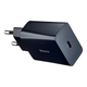 Мережевий зарядний пристрій Baseus 20W Quick Charge для смартфонів і планшетів з USB Type-C чорний - зображення 1
