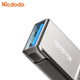 Адаптер McDodo OTG USB-A 3.0 к Lightning для зарядки и передачи данных алюминиевый сплав черный 5В-3А - изображение 8
