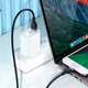Кабель Hoco X109 Micro USB для заряджання та передавання даних силіконовий чорний 1 метр 2.4 А - зображення 5
