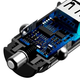 Автомобильное зарядное устройство Baseus Square Dual USB 30W для быстрой зарядки смартфонов и планшетов - изображение 6