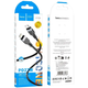 Кабель Hoco X109 Energy PD силиконовый для зарядки и передачи данных iPhone iPad 27 Вт 1 м черный - изображение 2