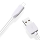 Кабель Hoco X1 Micro USB для зарядки и передачи данных с током 2.4А длина 1м белый износостойкий TPE - изображение 1