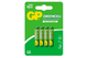 Батарейки GP GREENCELL 1.5V солевые AAA для пультов игрушек и бытовых приборов упаковка 4 шт - изображение 1