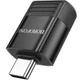 Перехідник Borofone BV18 Type-C male to USB female 3.0 (Black) (258065) - зображення 2
