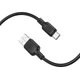 Дата кабель Borofone BX113 Lenny USB to Type-C 3A (2m) (Black) (219583) - зображення 4