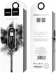 Кабель Hoco X14 Lightning для швидкого заряджання та синхронізації пристроїв з USB довжина 2 метри чорний - зображення 3