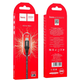 Кабель Hoco X50 Micro USB для зарядки и передачи данных с током 2.4A длиной 1м черный - изображение 3