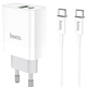 Мережевий зарядний пристрій Hoco C80A Rapido PD20W і QC3.0 для смартфонів планшетів із двома портами Type-C і USB - зображення 6