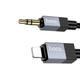 Кабель Hoco UPA32A Lightning 3.5 mm для iPhone iPad для під'єднання навушників і колонок із високою якістю звуку - зображення 10