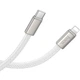 Дата кабель HOCO X125 Exceso Type-C to Lightning 30W (1m) (White) (257323) - зображення 3