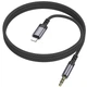 Аудио кабель Aux Borofone BL24 Graceful (Lightning to AUX 3.5mm) (1m) (Metal grey) (258067) - изображение 7