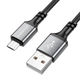 Дата кабель Borofone BX83 Famous USB to Micro-USB (Black) (165911) - изображение 2