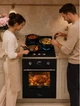 Духовий шкаф електричний Luxor HB 455 BK KUP Газова поверхня Luxor RG 455 BK Kup + підставка Wok у подарунок (комплект) - зображення 2