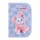 Пенал Kite Studio Pets "Котёнок в шубке" 20.5х14х4 см 1 отделение с 1 отворотом каркасный на молнии серо-голубой (SP26-622) - изображение 1