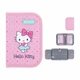 Пенал Kite Hello Kitty "Котёнок Китти" 20.5х14х4 см 1 отделение с 2 отворотами каркасный на молнии розовый (HK26-622) - изображение 3