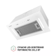 Витяжка PERFELLI BIS 58844 WH 1200 LED - изображение 4
