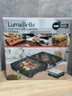 Электрический контактный гриль Luma Bella LB-58039 с регулятором температуры и поддоном для жира открытия на 180° 2200 Вт Черный - изображение 8