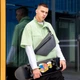 Сумка через плече Mark Ryden MR2293 для iPad 9.7” з магнітною застібкою та захистом від вологи (Сірий) - зображення 6