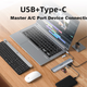 Док-станція Acer Type-C 9-в-1 USB-концентратор з портом Ethernet та зчитувачем карт SD/TF, адаптер-конвертер для ноутбука MacBook Huawei - зображення 5