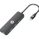 Док-станція HP Type-C - USB-хаб, високошвидкісний розгалужувач 3.0, розширювальний кабель-подовжувач для док-станції Apple, адаптера та USB-кабелю CT210, чорний - зображення 2