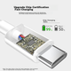 Зарядное устройство Youpin USB-C с PD и кабелем Type-C для MacBook Air/Pro, iPhone и iPad - изображение 6