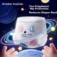 Подгузники-трусики October Crystal All-Protect Newborn Adventurer, ультратонкие, дышащие, размер L, 96 шт, с набором для ухода из 4 предметов - изображение 6