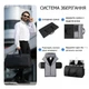 Дорожная сумка-портфель Mark Ryden Marshal MR8920 с отделением для одежды и обуви (Черный) - изображение 4