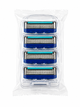 Змінні касети для гоління Fusion ProGlide, 4 шт. у пластиковому ергономічному кейсі, для станків Fusion - изображение 3