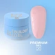 Гель LUNAMoon Premium Gel №20 (Розовый) на 50 мл для укрепления, выравнивания и наращивания ногтей - изображение 1