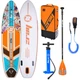 Дошка Z-Ray All Around Art AAA-4 SUP Set Black Uni (100088395) - изображение 8