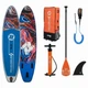 Дошка Z-Ray All Around Art AAA-2 SUP Set Black Uni (100088393) - изображение 3