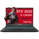 Ноутбук Dream Machines RG3050-15UA71 15.6” FHD 144Hz/i5-13420H/16 GB/SSD 1TB/RTX3050/GLAN/DOS (RG3050-15UA71) Black - изображение 1