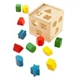 Деревянный сортировочный куб MelissaandDoug MD575 развитие мелкой моторики - изображение 2