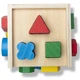Деревянный сортировочный куб MelissaandDoug MD575 развитие мелкой моторики - изображение 3