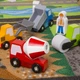 Мега-набір "Дорожній килимок та дерев'яні іграшки" MelissaandDoug MD5195, 100х91 см - зображення 5