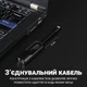 Зовнішній мережевий адаптер USB Type-C на LAN з гігабітним інтернетом Addap UC2RJ45-02, мережева карта RJ-45, 1 Гбіт/с - зображення 4