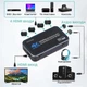 HDMI Комутатор | світч на 4 порти Addap HVS-04, чотиринаправлений відео перемикач 4К, з підтримкою ARC, Black - изображение 5