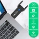 Двохдіапазонний мережевий USB Wi-Fi + Bluetooth адаптер Addap UWA-07 , бездротова мережева карта, 2.4/5GHz, 1300 Mbps - зображення 6